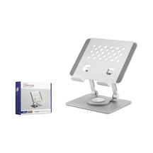Lb Metal 360 Derece Dönebilen Ergonomik Tablet Ve Laptop Standi - Silver Hdx8021