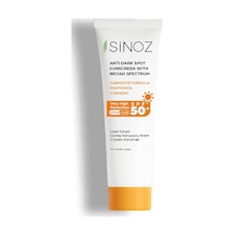 Sinozspf 50 Leke Karşıtı Yüksek Koruyucu Yüz Güneş Kremi 50 Ml Normal Ve Kuru Ciltler Için Sku: Smg8690010442536