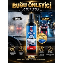 4e Care Buğu Önleyici 250 Ml + Bez Uzun Süre Etki Araç Camları, Ev Ve Ofis Camları, Banyo Aynaları Ve Kask