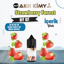 Strawberry Forest Dıy Kit Çilek Gıda Aroması %20 Oranda Aroma İçerir Hazır Değildir 30 Ml