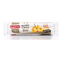 Orta Boy Vanilya Kokulu Büzgülü Çöp Torbası, 55x60 Cm, 15 Adet
