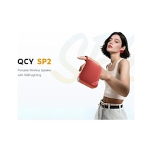 Qcy Sp2 Rgb Bluetooth Hoparlör Kırmızı