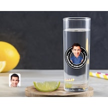 Kişiye Özel Renkli Baskılı Erkek Kolay Yetişmiyor Karikatürlü Vodka Bardağı-3 Çok Renkli