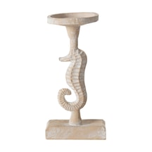 Mudo Home New Seahorse Mumluk Beyaz 12x10x23 Cm Diğer