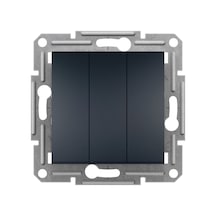 Schneider Eph2100171 Asfora Antrasit Üçlü Anahtar