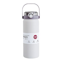 316 L Çelik 1200 ML  Vakumlu Soğuk Pipetli Matara Suluk cin413by-12