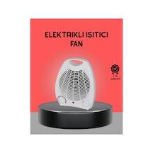 Mini Elektrikli Isıtıcı 2000w Termostatlı Fanlı Isıtma, Taşınabilir Tasarım Belirtilmemiş