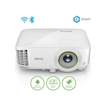 Benq Ew600, 3600 Ansı, 1280x800 Wxga, 1xhdmı, Vga, Usb Okuyucu, Dlp, Kablosuz Wireless, 15.000 Saat Lamba Ömrü, Android, Smart, Projeksiyon
