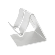 Suofeng Alüminyum Masaüstü Telefon Ve Tablet Tutucu - Dikdörtgen Tasarım, Kaymazsız Tabanca, Şarj Uyumu - Uzay Gümüşü GÜMÜŞ