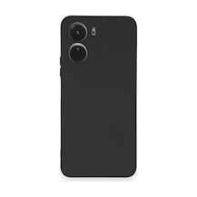 Vivo Y16 Uyumlu Kılıf Nano İçi Kadife Silikon - Siyah