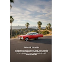 Bluetooth Hoparlör Cadillac 1969 Görünümlü Retro Klasik Araba Tasarımlı 10w Fm Usb Tws Speaker D83