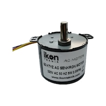 2 5 Rpm 6W Ac Senkron Motor 50Ktyz Kuluçka Çevirme Motoru