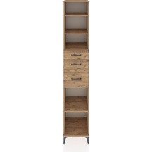 Hyperion Dolap 4 Raflı 3 Çekmeceli 44x44x243 Çam-çam Atlas Çam