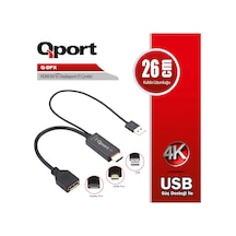 Qport Q-dpx Hdmı M To Dısplayport F Çevirici
