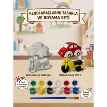 2'li Araba Motor Boyama Seti