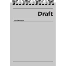 Keskin Color Hafif Kağıt Karton Kapak Draft A6 60 Yp.çiz. 140551-99 Çok Renkli