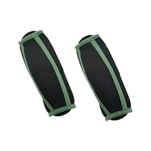 Suntek 1 Çift Koşu El Ağırlıkları Ayrılabilir 2-lb-yeşil