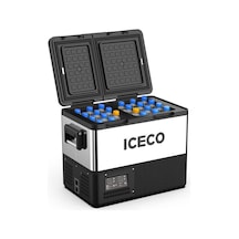 ICECO TCD45 12/24Volt 45 Litre Çift Bölmeli Outdoor Kompresörlü Oto Buzdolabı/Dondurucu