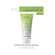 Babe Stop Akn Exfoliating Cleansing Peeling Etkili Temizleme Jeli 200 ML