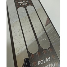 Exclusive Yazılı Universal Kapı Eşiği 4'Lü Set Ön Arka