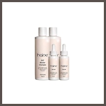 Bezos Hairx Saç Uzatıcı Besleyici Şampuanı 150 Ml Saç Güçlendirici Serumu 30 Ml X 2şer Adet Nxrlvng