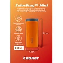 Cooker Colorstay Mini 300 Ml Paslanmaz Çelik Bardak Termos Ckr2101