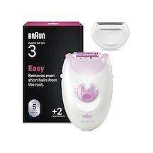 Braun Silk Épil 3 Kablolu Epilatör, Kalıcı Pürüzsüz Cilt, 3-031