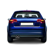 Nova Krom Audi A3 Krom Bagaj Alt Çıtası 2004-2012 4 Kapı