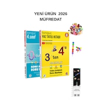 Tonguç 3 Ten 4 Hazırlık Seti Yeni Ürün Yeni 2026 Müfredata Uygun Son Baskı Emoji K+kalem B.+uzay A.