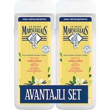 Le Petit Marseillais Vanilya Sütü Duş Jeli 2x400 Ml 2 Adet Diğer