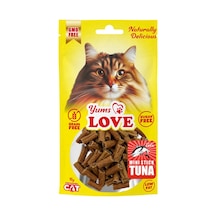 Yums - 861 - Love Kedi Ödülü Mini Çubuk Ton Balıklı 2 Cm - Ece-umay - 50 Gr
