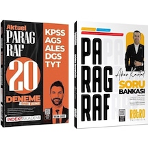 Retro + İndeks 2026 Kpss Ales Dgs Tyt Ayt Paragraf Soru Bankası + 20 Deneme 2 Li Set - Aker Kartal, Berk Ekici Retro + İndeks Akademi Yayıncılık