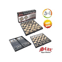 Star 3Lü Oyun Seti - 3 Ü 1 Arada Oyun Seti -