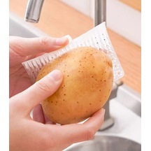 Kenpazar Çok Amaçlı Sebze Ve Meyve Temizleme Patates Soyma Fırçası Çok Renkli