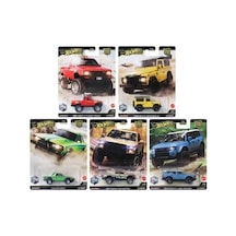 Hot Wheels Premium Car Culture Off Road 976h 5'li Set Çok Renkli