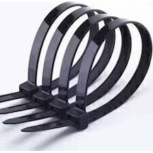 Uv Tork Kablo Bağı Cırt Kelepçe 4,8 Mmx430 Mm Siyah 100 'lü Paket