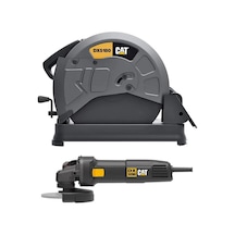 Cat Dx5180set 2400watt 355mm Profesyonel Profil Kesme + Dx3090 720watt 125mm Profesyonel Avuç Taşlam