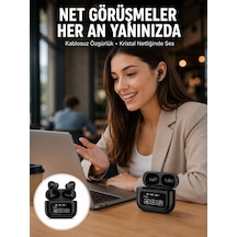 2025 Model Bluetooth Kulaklık Dokunmatik Ekran Yüksek Ses Kalitesi Yeni Nesil - Lisinya