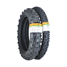 140/80-18 Ve 90/90-21 Tt İç Lastikli Tip- Tubetype Terrain Lastik Takımı