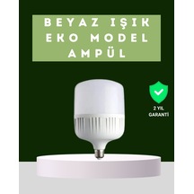 Northcity Şarjlı Led Torch Ampul 30 Watt Beyaz Işık - Elektrik Kesintilerine Karşı Enerji Tasarruflu Güvenli Aydınlatma
