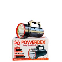 Pd-7800 40w 4000 Lümen Şarjlı El Feneri Projektör