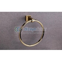 Line Yuvarlak Havluluk Gold Kaplama