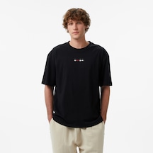 Unıted4 Regular Fit Erkek Siyah T-shirt Yutot