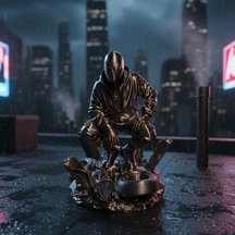Marvel Spider-man Dekoratif Masaüstü Aksesuarı - Koleksiyonluk Aksiyon Figürü 11x8,6 Cm