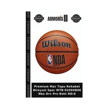 Premium Mac Topu Rekabet Bireysel Spor Wtb-9100xb06 Nba Drv Pro Bskt No:6