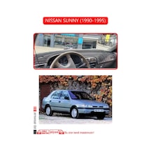 Nissan Sunny 1990-1995torpido Koruma Halısı Kırmızı Kenar