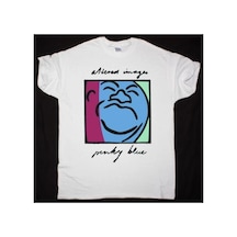 Tarzsokak Altered Images Pınky Blue New Whıte T Shırt Beyaz
