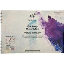 Umur Çok Amaçlı Resim Defteri 200 Gr. 25x35 Cm. 15 Yaprak