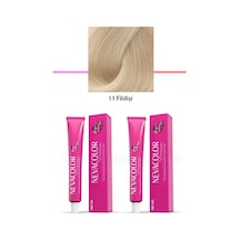 Hubrendy Tedarik 2 Li Set Premium 11 Fildişi - Kalıcı Krem Saç Boyası 2 X 50 G Tüp