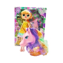 Kıristal Star Unicorn At Ve Lol Oyuncak Et Bebek
